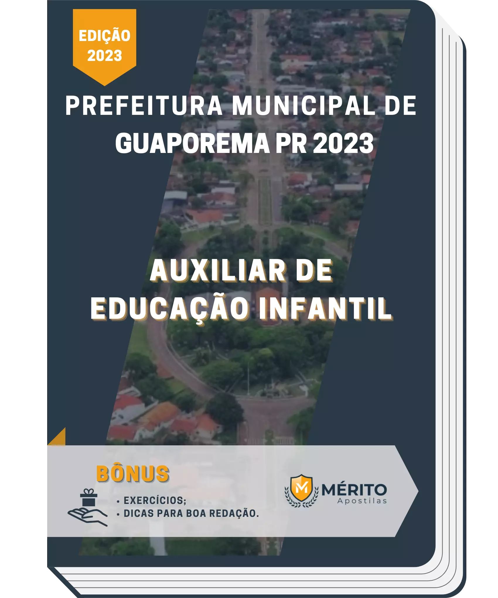 Apostila Auxiliar de Educação Infantil Prefeitura de Guaporema PR 2023