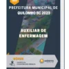 Apostila Auxiliar de Enfermagem Prefeitura de Quilombo SC 2023