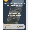Apostila Auxiliar de Laboratório Prefeitura de Vila Pavão ES 2023