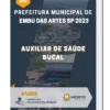 Apostila Auxiliar de Saúde Bucal Prefeitura de Embu das Artes SP 2023