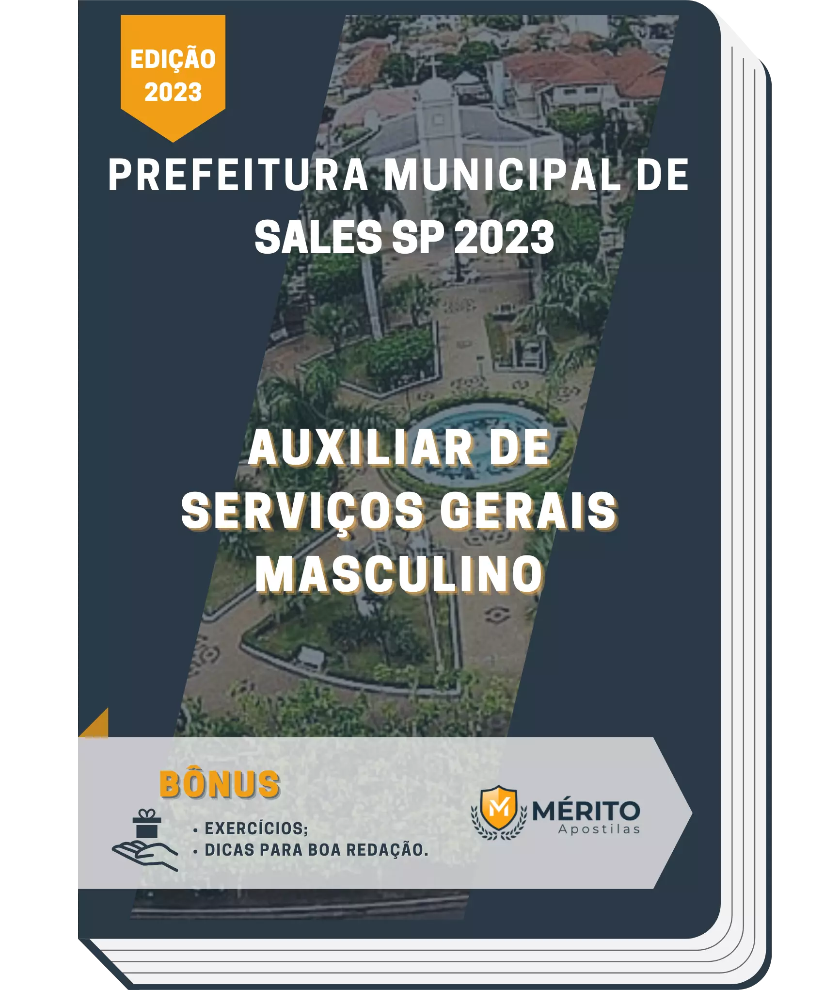 Apostila Auxiliar de Serviços Gerais Masculino Prefeitura de Sales SP 2023