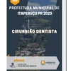 Apostila Cirurgião Dentista Prefeitura de Itaperuçu PR 2023