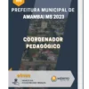 Apostila Coordenador Pedagógico Prefeitura de Amambai MS 2023
