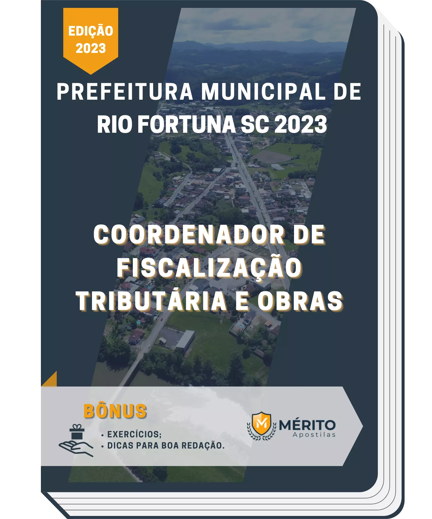 Apostila Coordenador de Fiscalização Tributária e Obras Prefeitura de Rio Fortuna SC 2023
