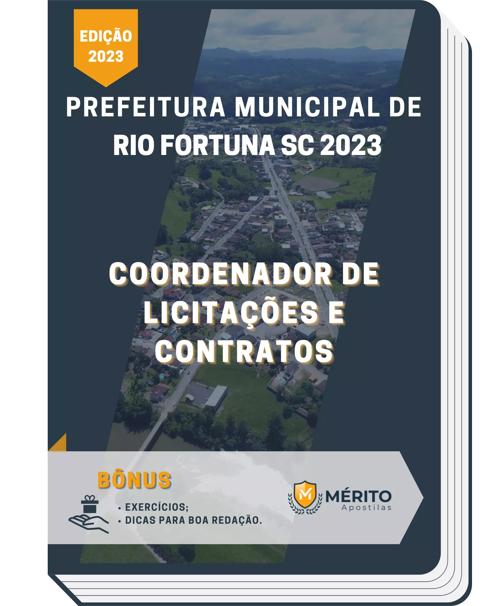 Apostila Coordenador de Licitações e Contratos Prefeitura de Rio Fortuna SC 2023