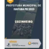 Apostila Cozinheiro Prefeitura de Ivatuba PR 2023