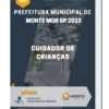 Apostila Cuidador De Crianças Prefeitura de Monte Mor SP 2023