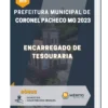 Apostila Encarregado De Tesouraria Prefeitura de Coronel Pacheco MG 2023