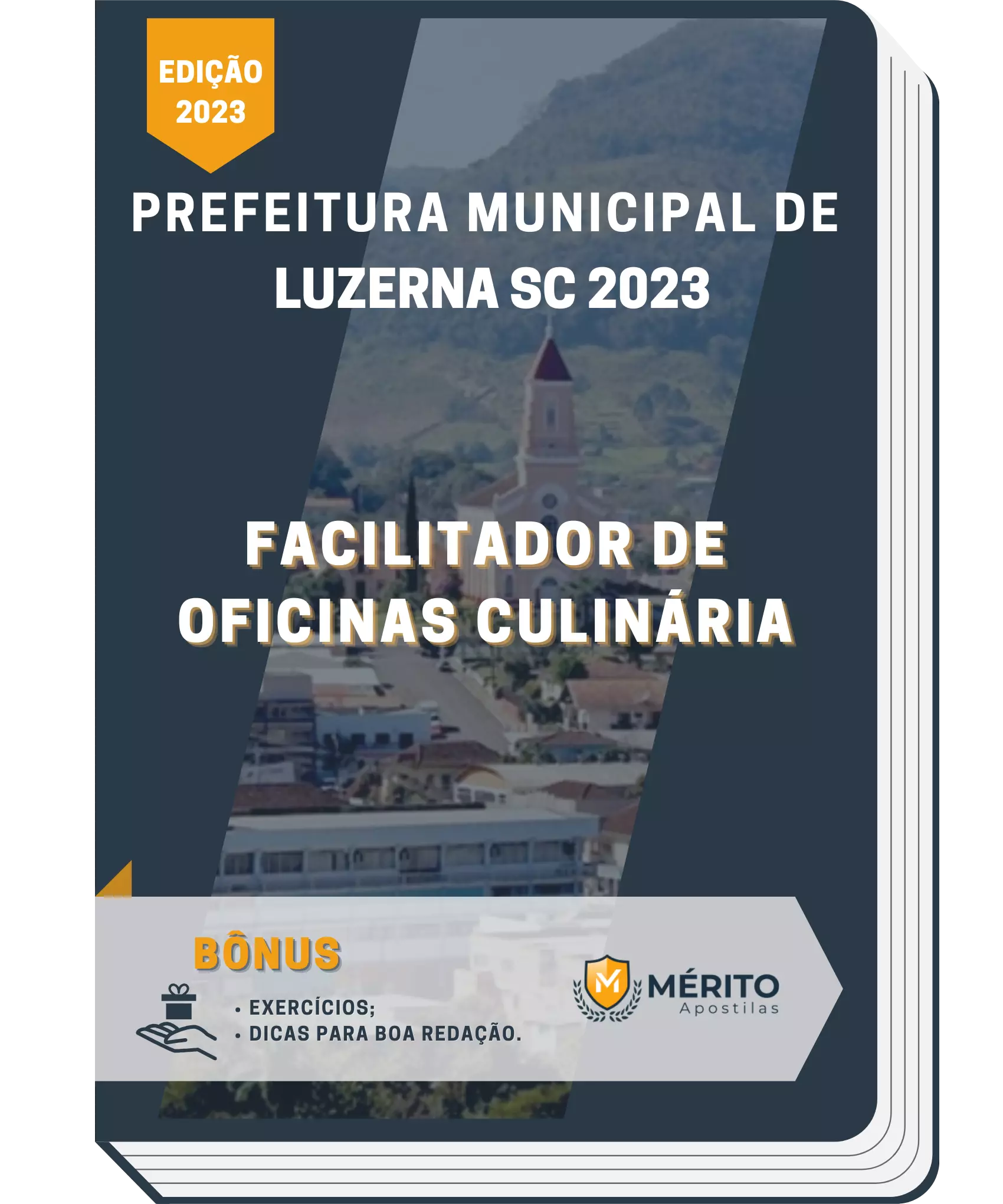 Apostila Facilitador de Oficinas Culinária Prefeitura de Luzerna SC 2023