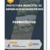Apostila Farmacêutico Prefeitura de Espigão Alto do Iguaçu PR 2023
