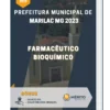 Apostila Farmacêutico Bioquímico Prefeitura de Marilac MG 2023