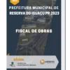 Apostila Fiscal de Obras Prefeitura de Reserva do Iguaçu PR 2023