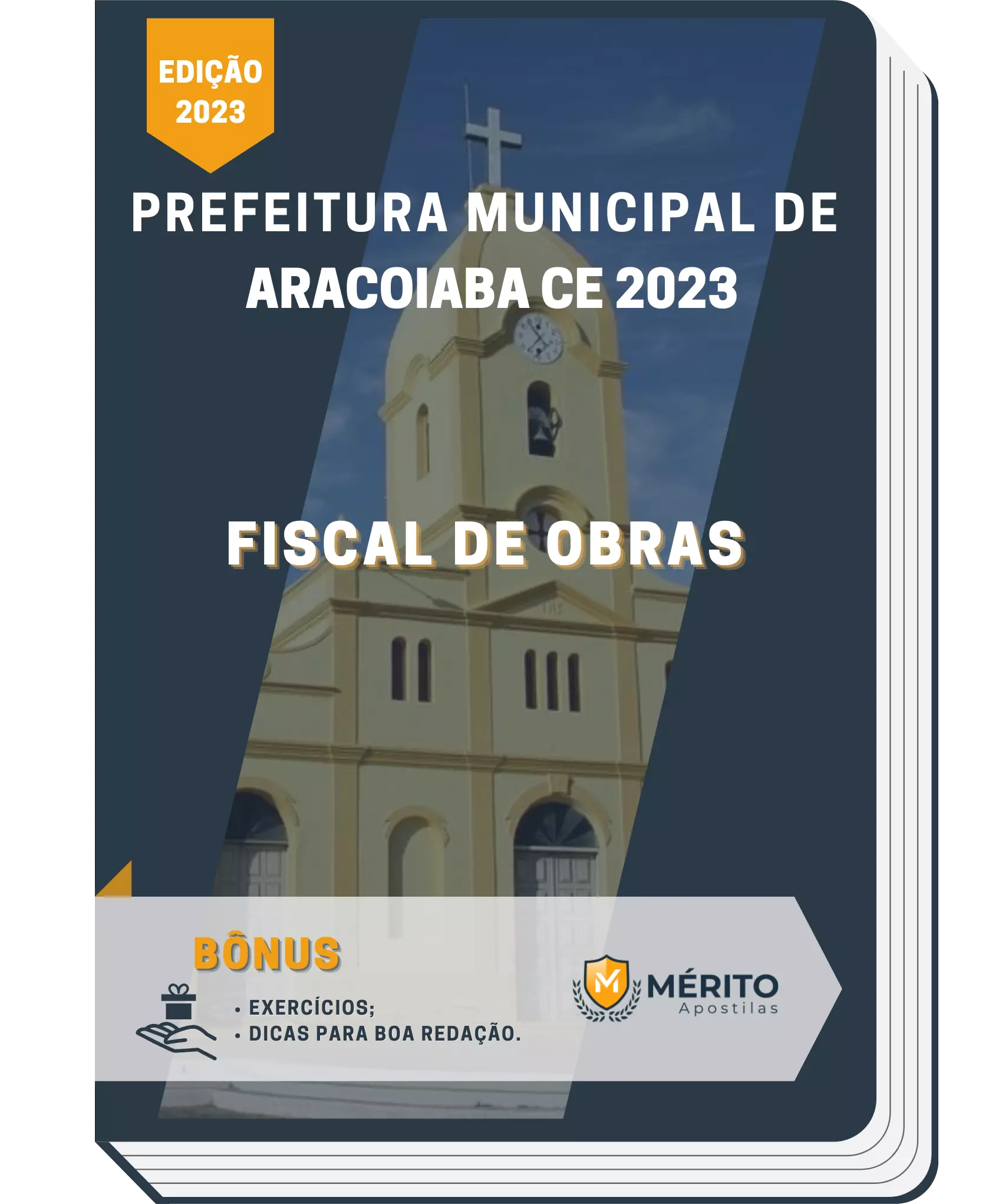 Apostila Fiscal de Obras Prefeitura de Aracoiaba CE 2023
