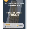 Apostila Fiscal de Obras Posturas Prefeitura de Andirá PR 2023