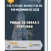 Apostila Fiscal de Obras e Posturas Prefeitura de Rio Negrinho SC 2023