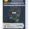 Apostila Gari Prefeitura de Fronteira dos Vales MG 2023