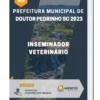 Apostila Inseminador Veterinário Prefeitura de Doutor Pedrinho SC 2023