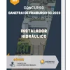 Apostila Instalador Hidráulico Concurso SANEFRAI de Fraiburgo SC 2023