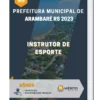Apostila Instrutor de Esporte Prefeitura de Arambaré RS 2023