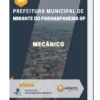 Apostila Mecânico Prefeitura de Mirante do Paranapanema SP 2023
