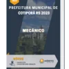 Apostila Mecânico Prefeitura de Cotiporã RS 2023