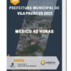 Apostila Médico 40 horas Prefeitura de Vila Pavão ES 2023