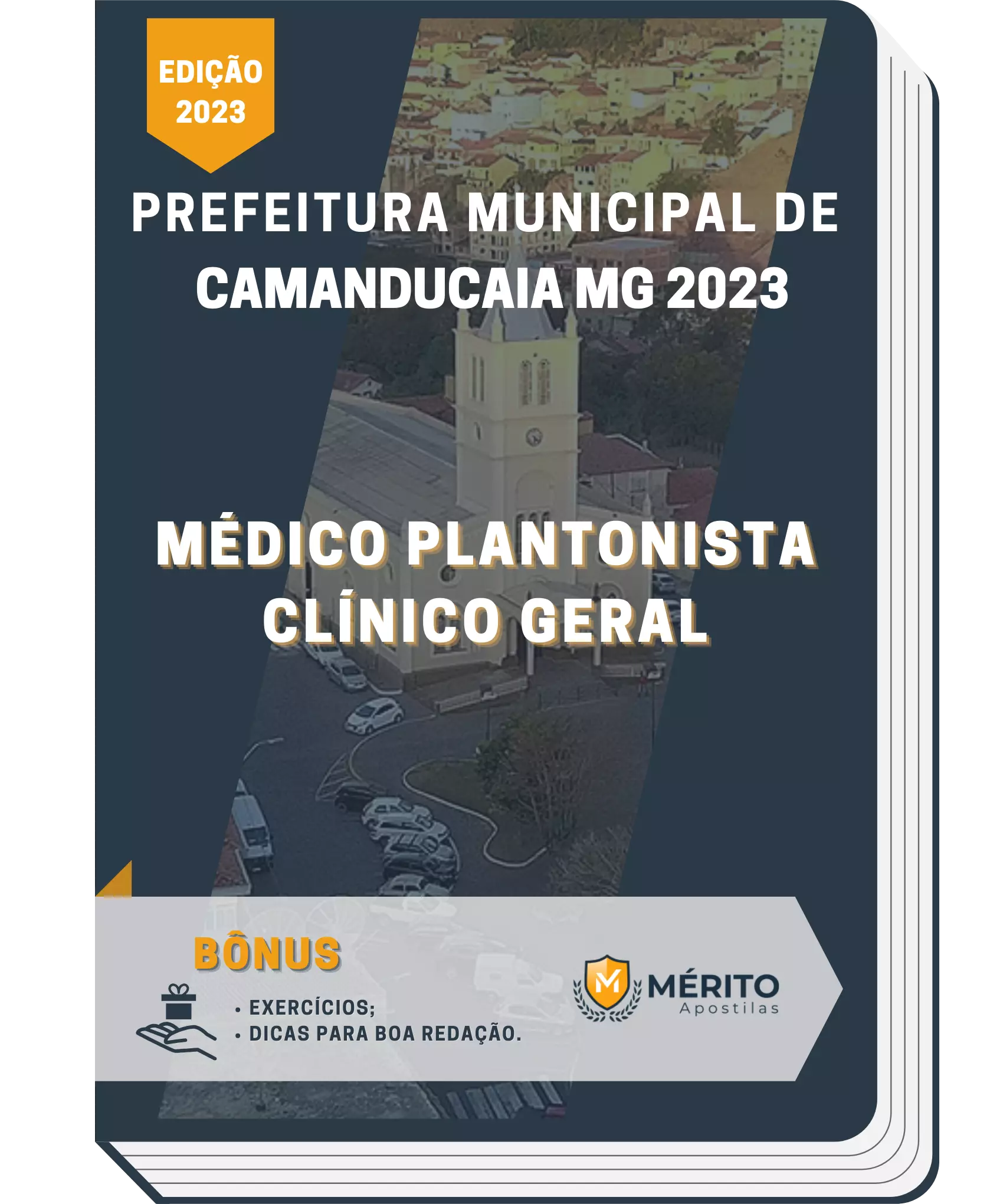 Apostila Médico Plantonista Clínico Geral Prefeitura de Camanducaia MG 2023