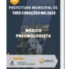 Apostila Médico Pneumologista Prefeitura de Três Corações MG 2023