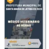 Apostila Médico Veterinário 40 horas Prefeitura de Santa Maria de Jetibá ES 2023