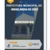 Apostila Merendeira Prefeitura de Israelândia GO 2023
