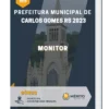 Apostila Monitor Prefeitura de Carlos Gomes RS 2023