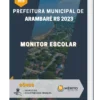 Apostila Monitor Escolar Prefeitura de Arambaré RS 2023