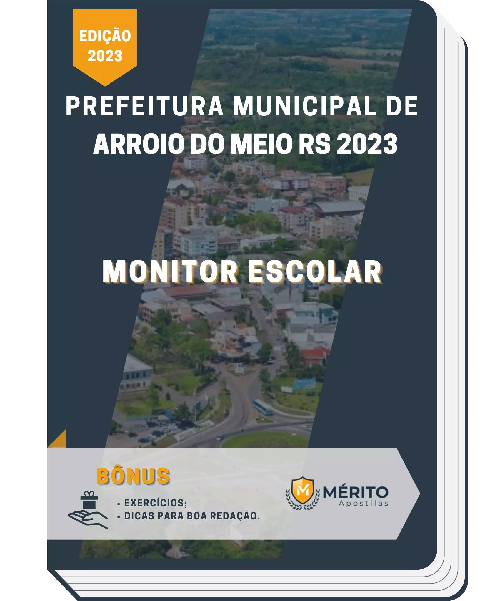 Apostila Monitor Escolar Prefeitura de Arroio do Meio RS 2023