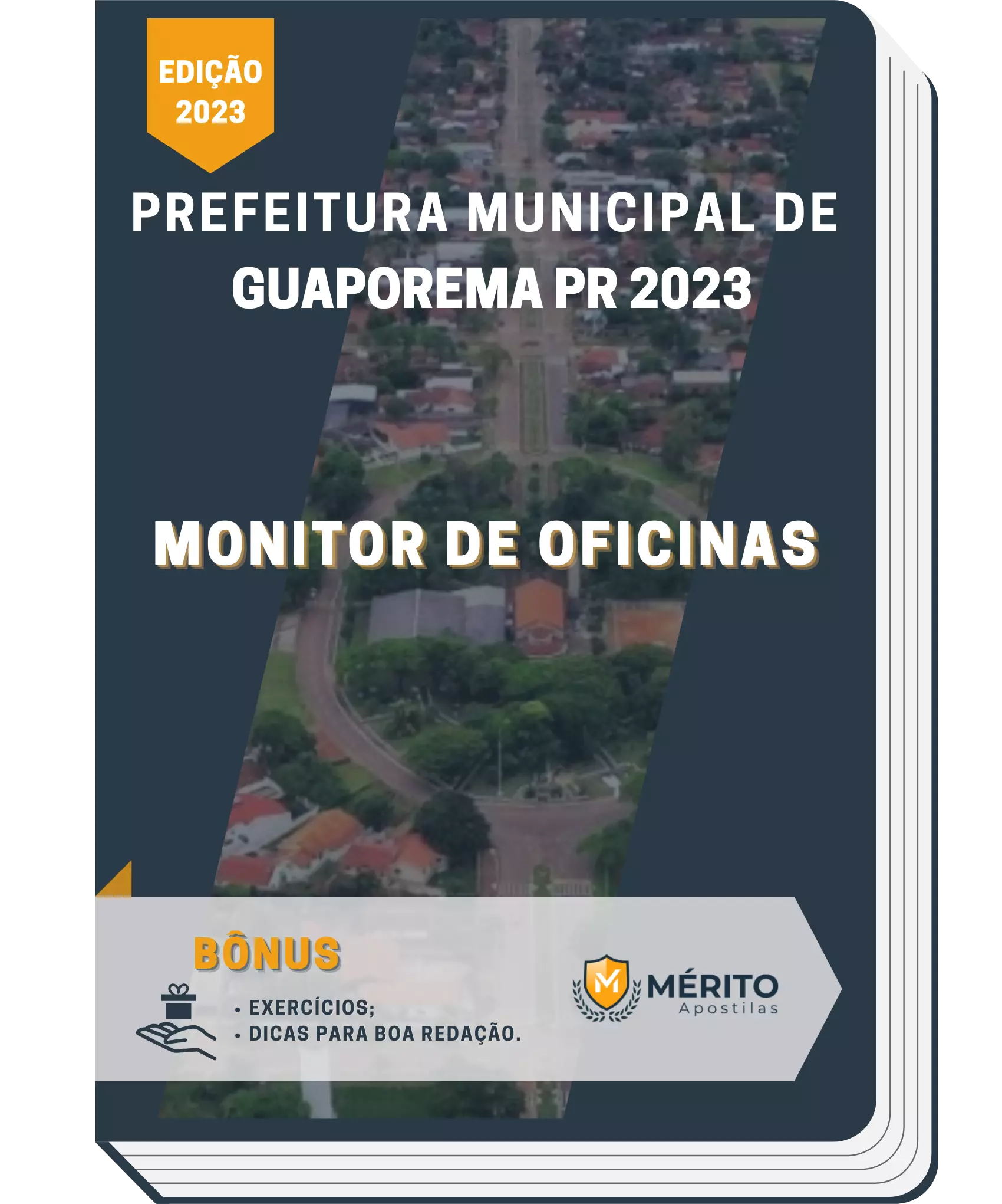 Apostila Monitor de Oficinas Prefeitura de Guaporema PR 2023