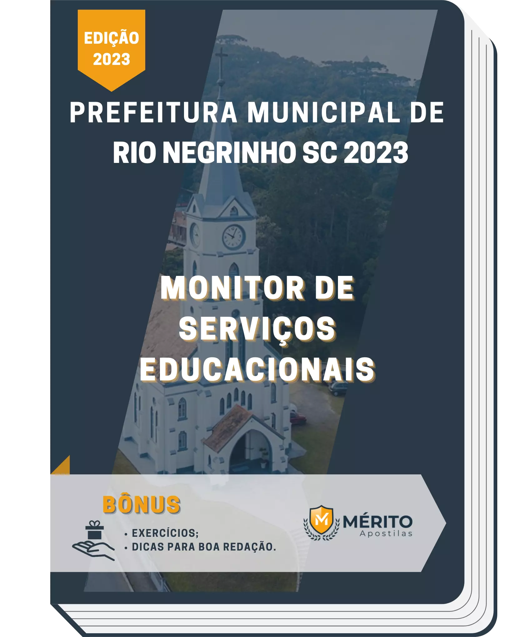 Apostila Monitor de Serviços Educacionais Prefeitura de Rio Negrinho SC 2023