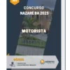 Apostila Motorista Concurso Nazaré BA 2023