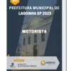 Apostila Motorista Prefeitura de Lagoinha SP 2023