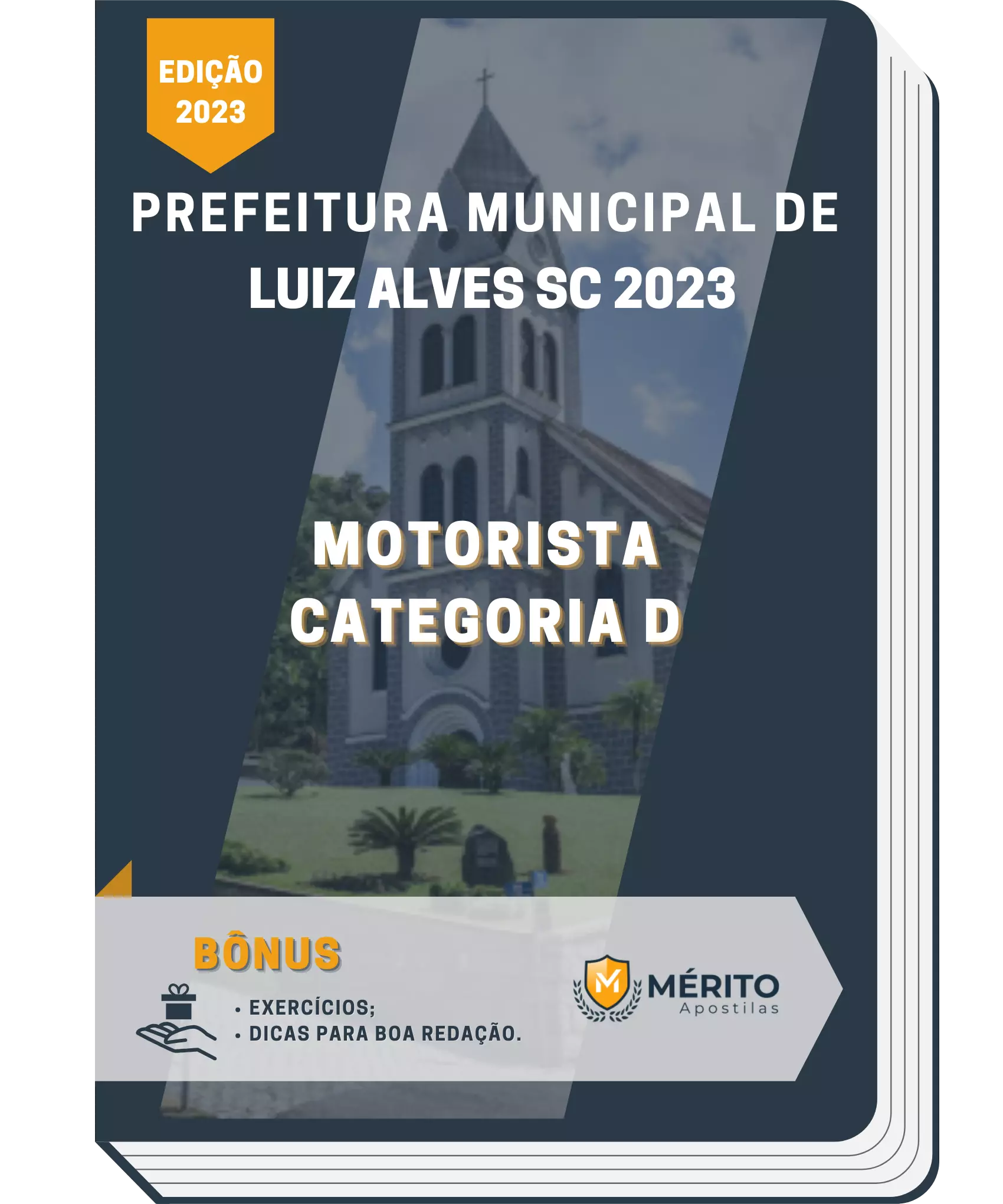 Apostila Motorista Categoria D Prefeitura de Luiz Alves SC 2023