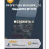 Apostila Motorista II Prefeitura de Chavantes SP 2023