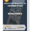 Apostila Nutricionista Prefeitura de Capanema PR 2023