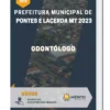 Apostila Odontólogo Prefeitura de Pontes e Lacerda MT 2023