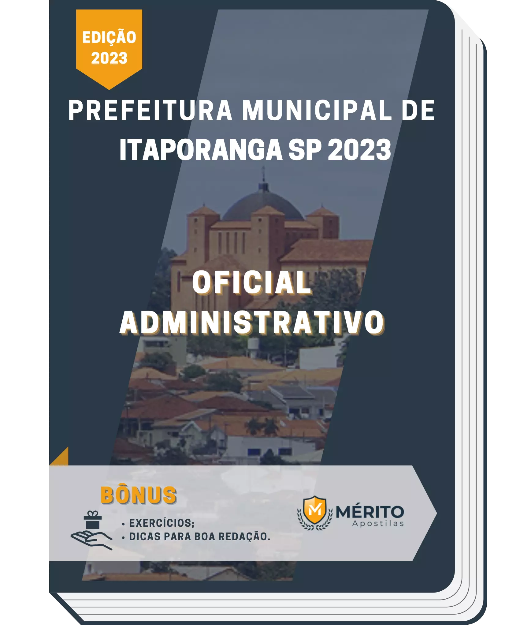 Apostila Oficial Administrativo Prefeitura de Itaporanga SP 2023