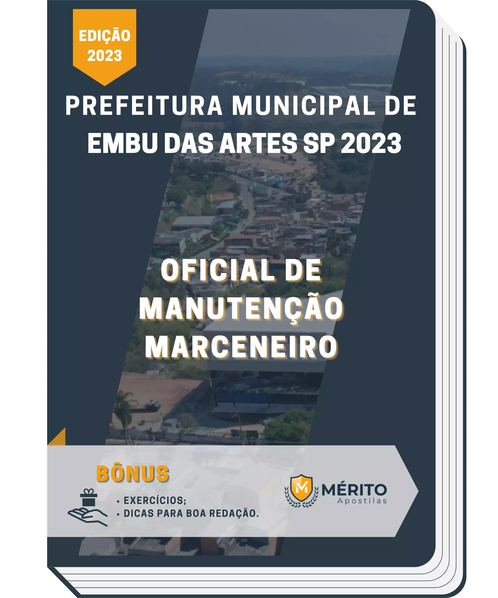 Apostila Oficial de Manutenção Marceneiro Prefeitura de Embu das Artes SP 2023