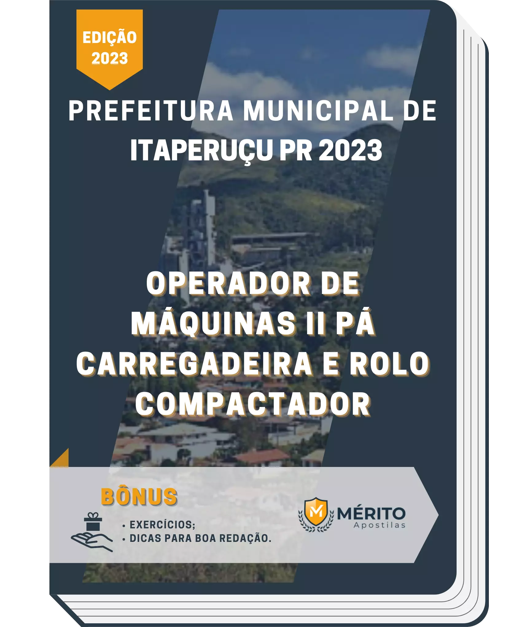Apostila Operador De Máquinas II Pá Carregadeira E Rolo Compactador Prefeitura de Itaperuçu PR 2023