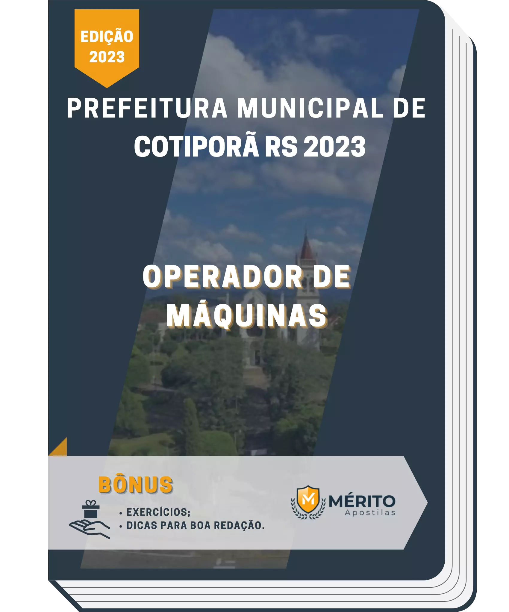 Apostila Operador de Máquinas Prefeitura de Cotiporã RS 2023