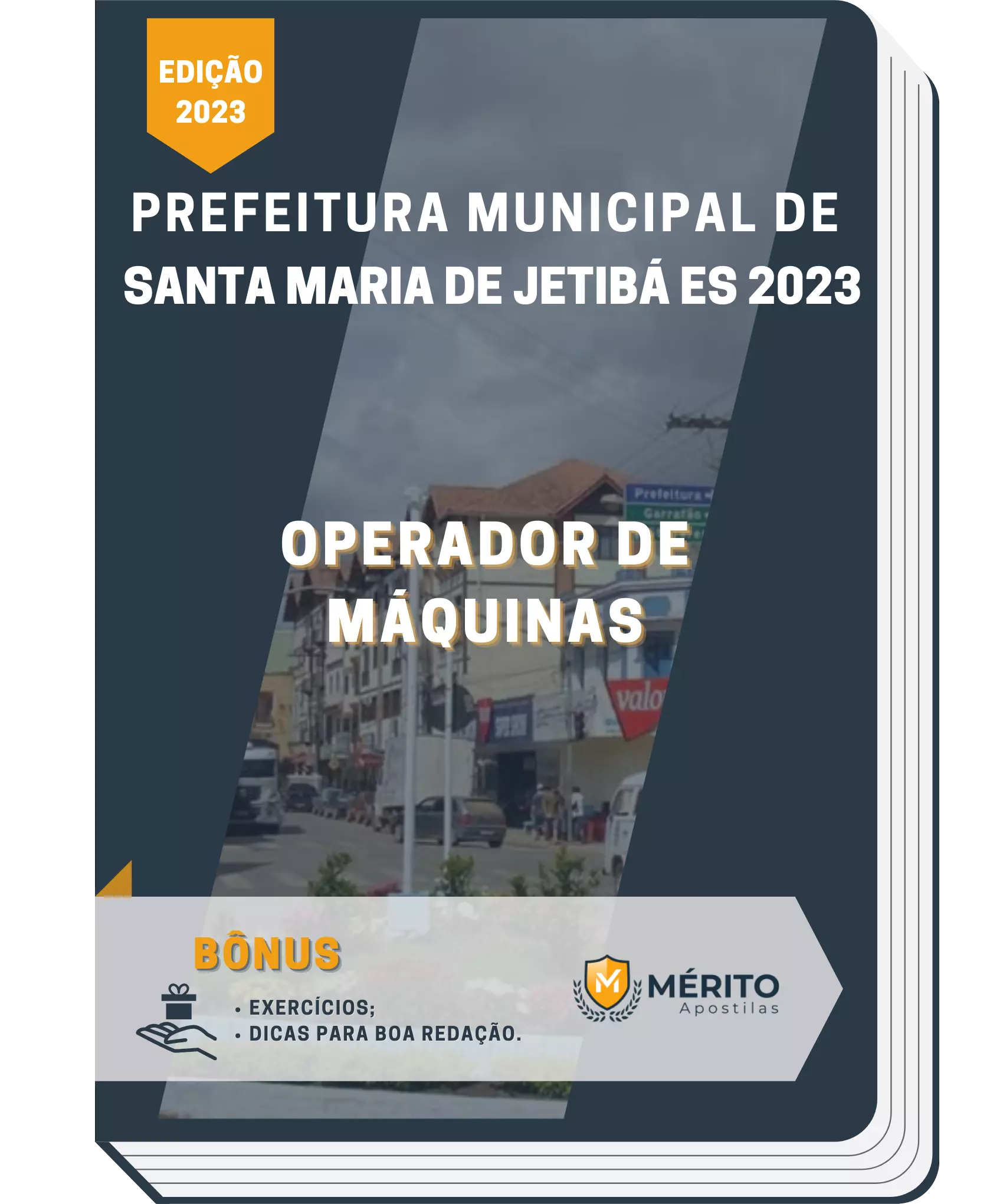 Apostila Operador de Máquinas Prefeitura de Santa Maria de Jetibá ES 2023