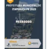 Apostila Pedagogo Prefeitura de Itaperuçu PR 2023