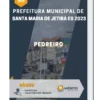 Apostila Pedreiro Prefeitura de Santa Maria de Jetibá ES 2023