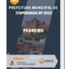 Apostila Pedreiro Prefeitura de Itaporanga SP 2023