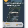 Apostila Pedreiro Prefeitura de Palmitos SC 2023
